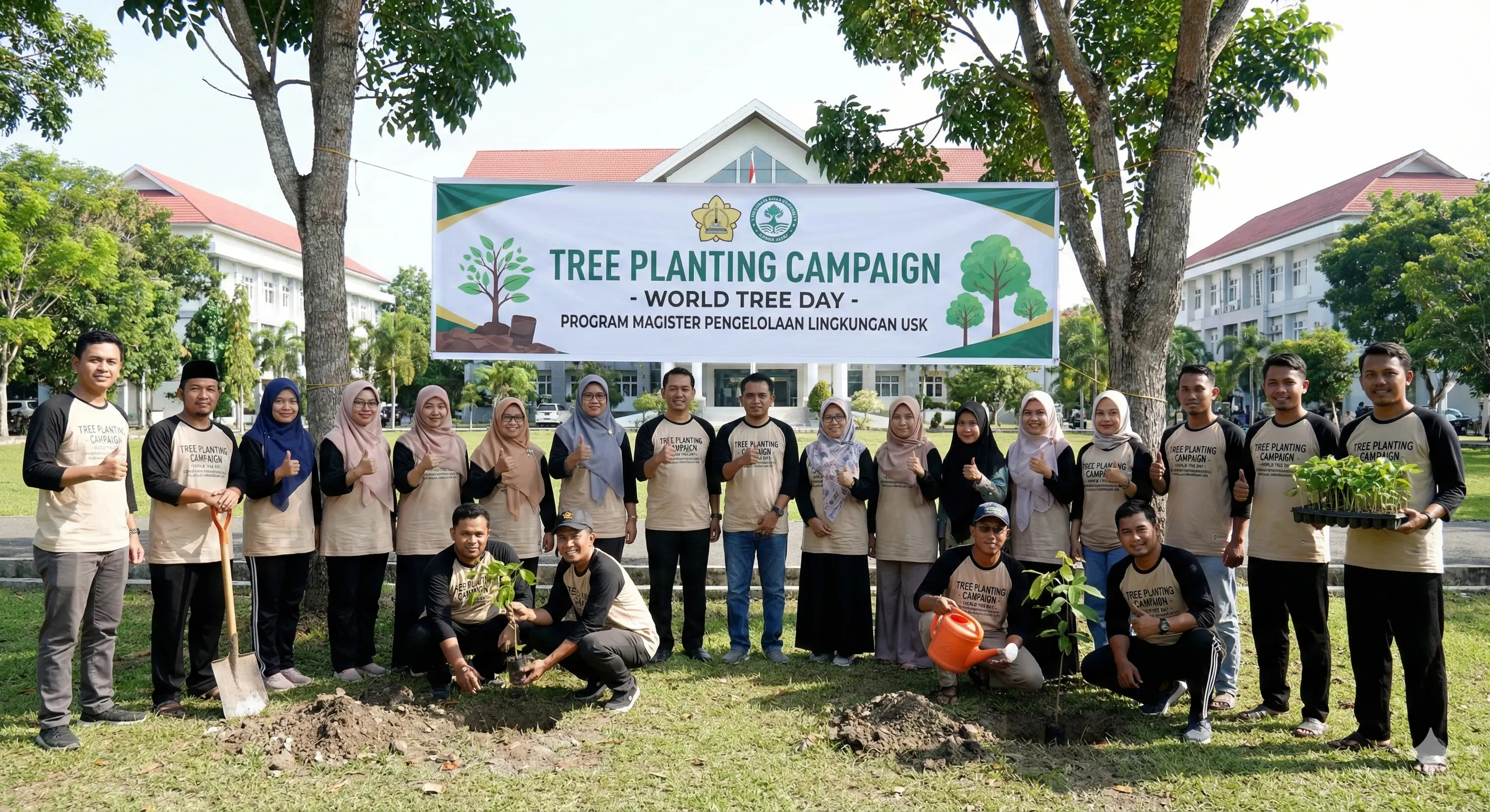 Tree Planting Campaign for World Tree Day Magister Pengelolaan Lingkungan – Universitas Syiah Kuala